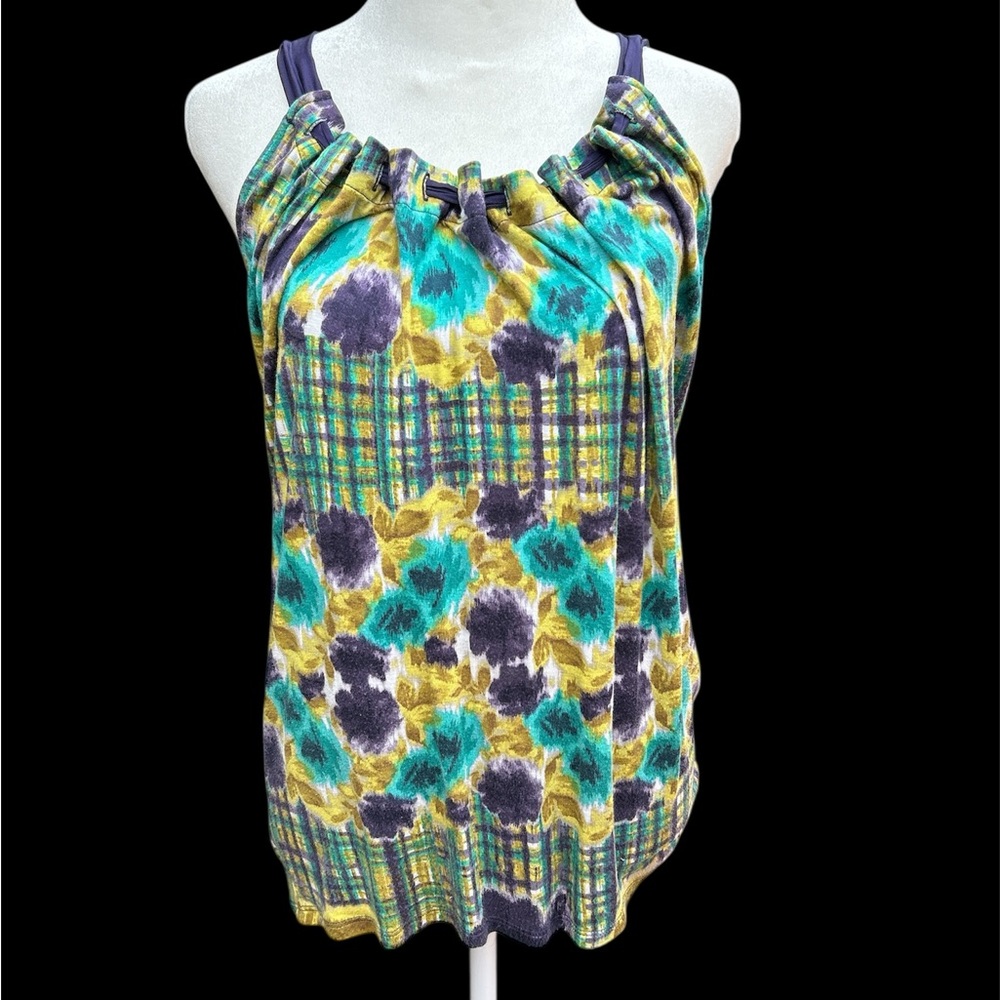Deletta Anthropologie Boho Beach Summer Top Sleeveless Tank XS